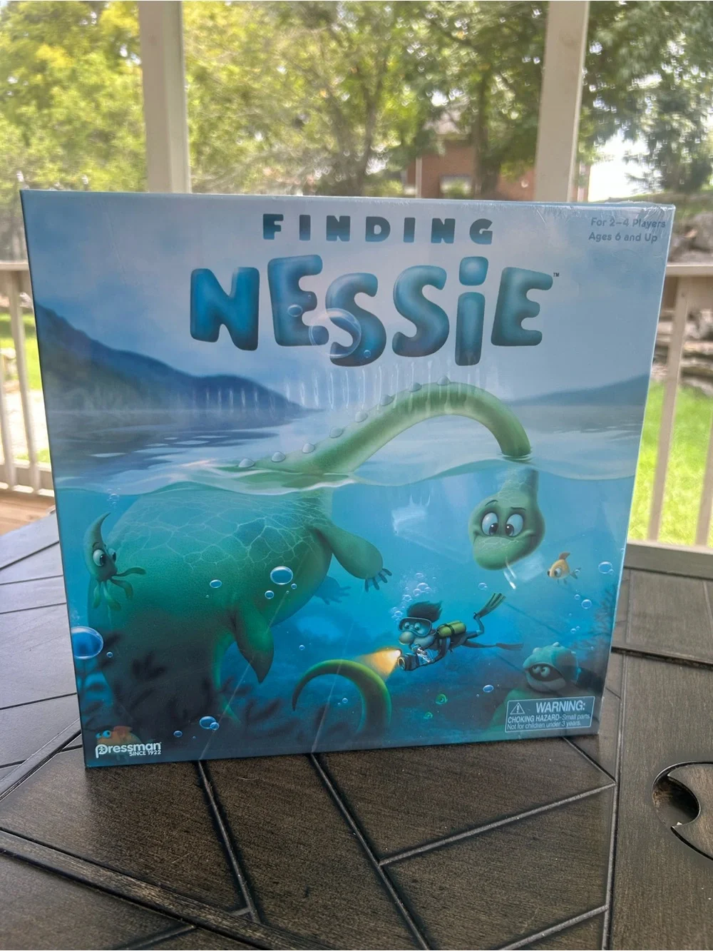 New Finding Nessie The Innovative 3D game of adventure by Pressman gift